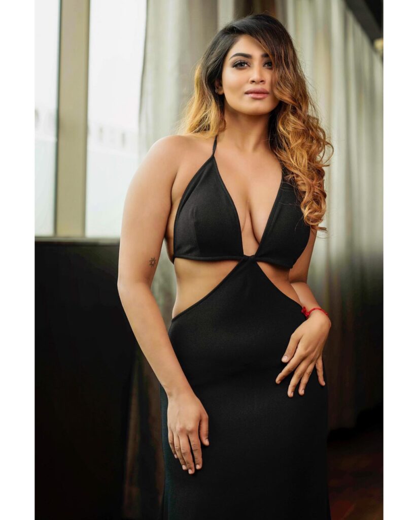 In conclusion, Shivani Narayanan is a living embodiment of beauty and empowerment. Her voluptuous curves and flawless skin are but a glimpse of her captivating presence. She defies societal norms and embraces her unique beauty with grace and confidence, inspiring others to do the same.

