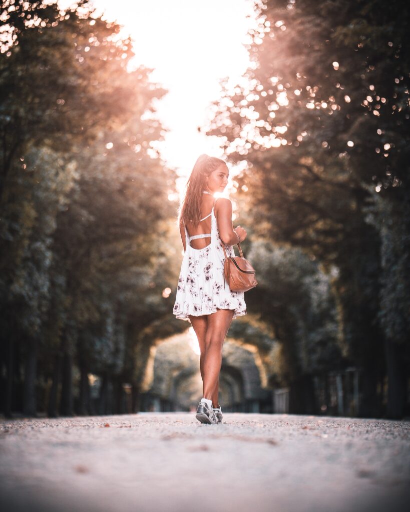 🌟 A Dazzling Display of Style and Strength: Backless Frock, Sexy Legs and Well Developed Hamstring🌟